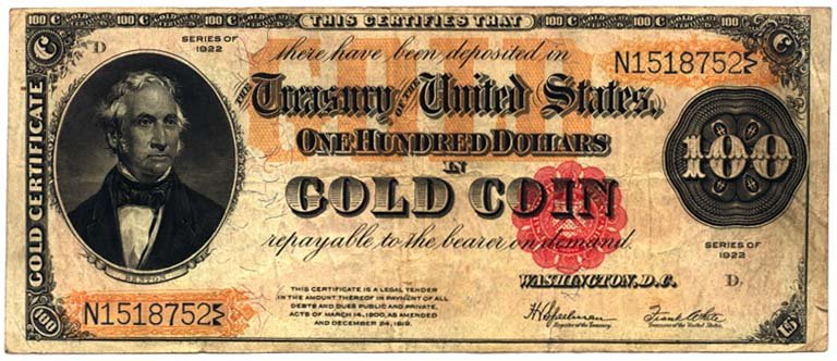 billete oro