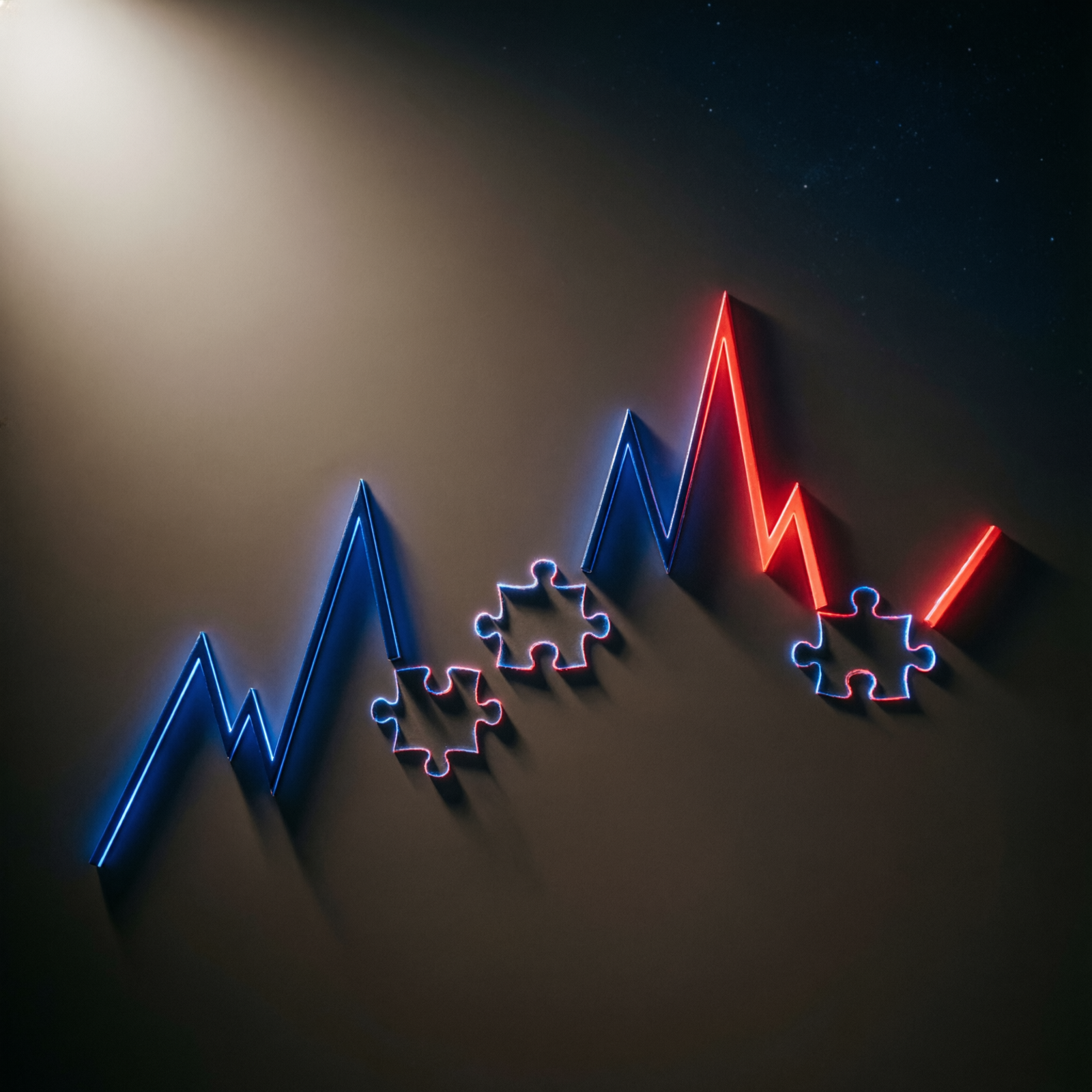 Gráfico de mercado con días perdidos