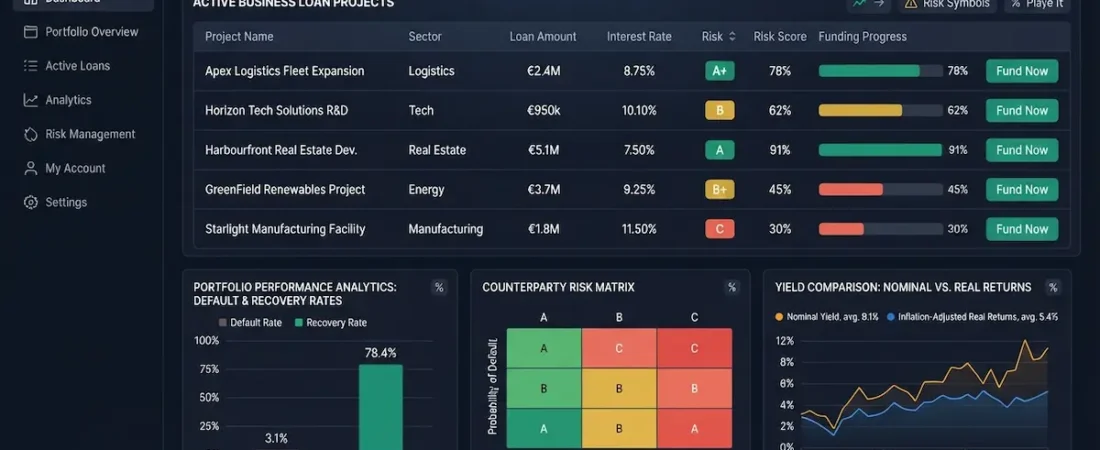 Deuda privada y Crowdlending: rentabilidad y riesgos